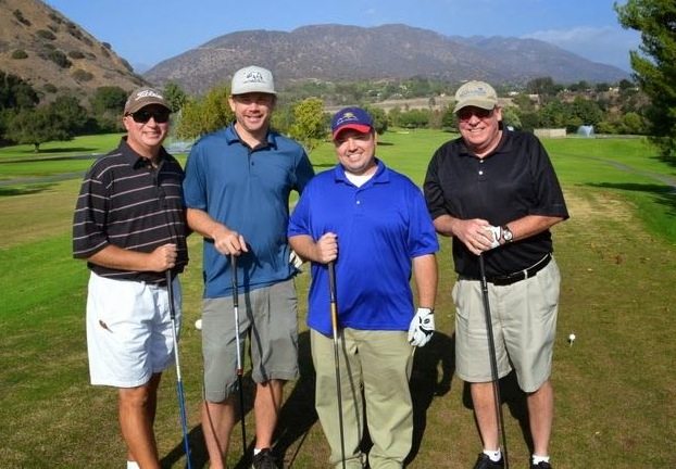 Team 19th Hole Media at the Bunkers Paradise Charity Golf Tournament at San Dimas Canyon Golf Course for the Special Olympics of Southern California