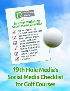 Social Media Checklist for Golf Courses