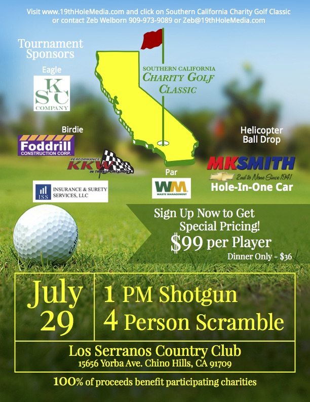 Download the Charity Golf Classic Flyer Southern California Charity