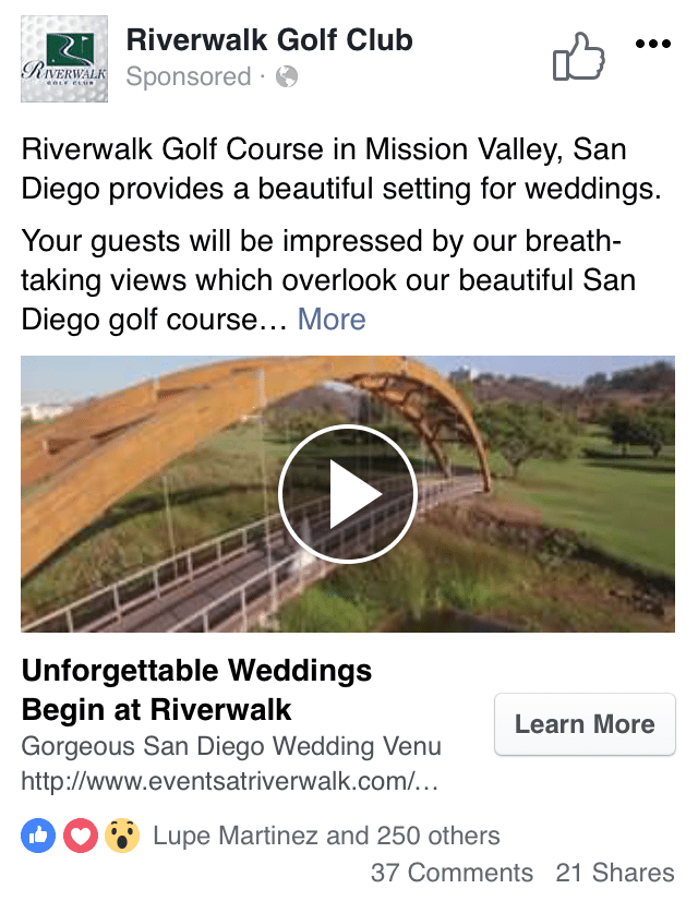 Riverwalk Golf Course Wedding Video